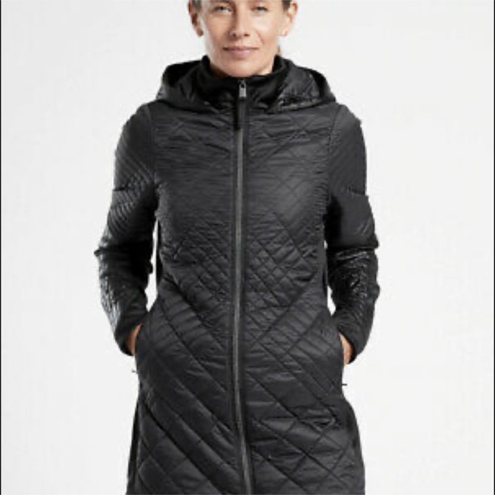 NWT Athleta Bayview Hooded Coat